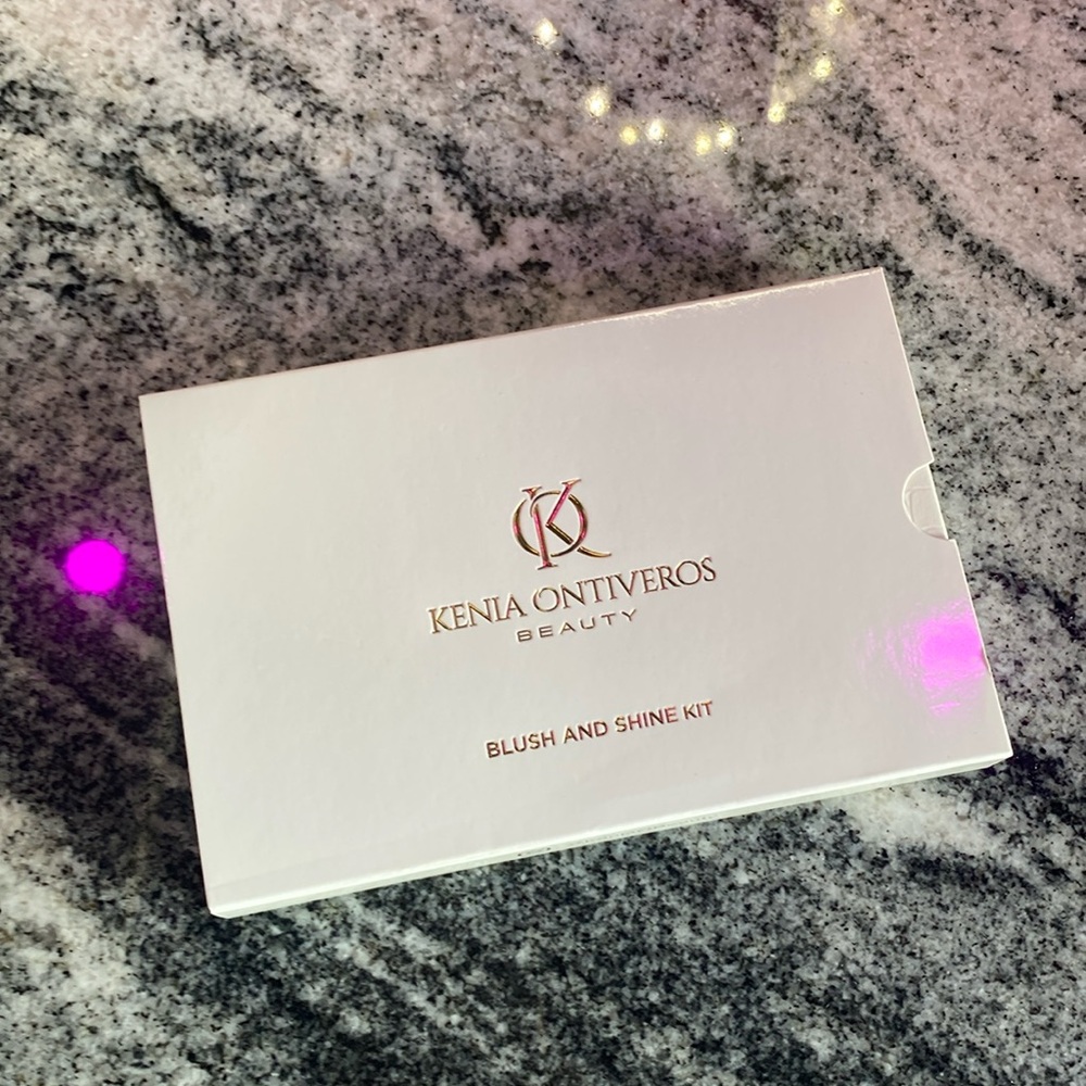 Kenia ontiveros beauty blush & shine kit NIB!